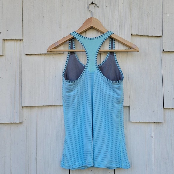 Nike Dri Fit Striped Athletic Tank M - Picture 5 of 8